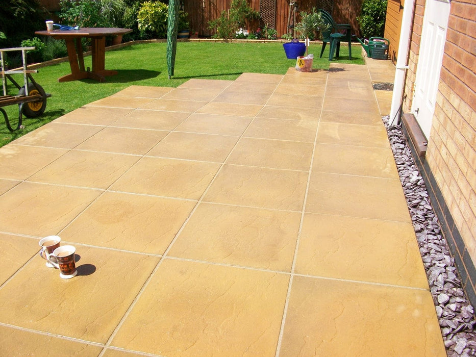 Standard Buff Concrete Paving Slab 600 x 600 x 50mm (2x2)