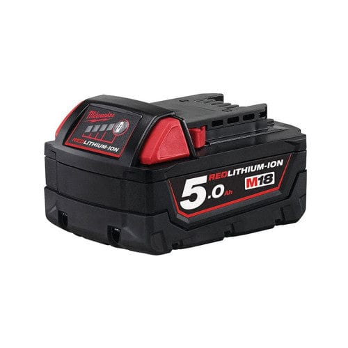 Milwaukee M18B5 M18 5.0Ah Red Lithium-Ion Battery