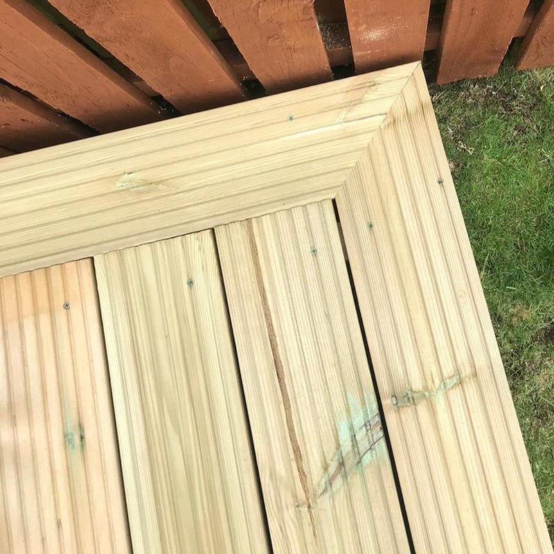 Redwood Treated Decking Board 145x28mm | 3.6m, 4.8m, 5.4m lengths