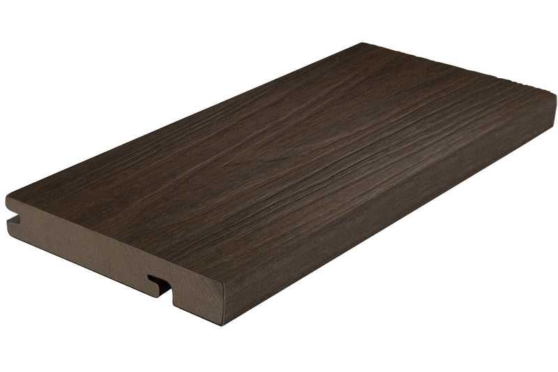 3.6m UltraShield Bullnose Secret Fix Decking Board | Composite Edge Board