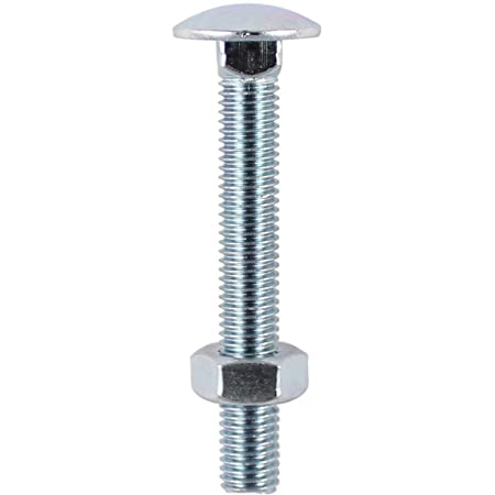 Timco - Carriage Bolt & Hex Nut - BZP M10 x 150 - 2 PCS