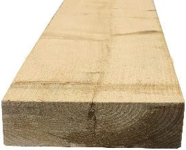 100 x 200 green treated square sawn Sleeper